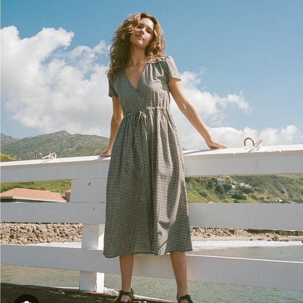 Christy Dawn Gingham Mini Dawn Dress